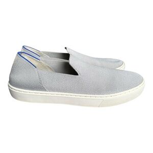Rothy’s The Original Slip On Sneakers Women’s 7.5 Gray Knit